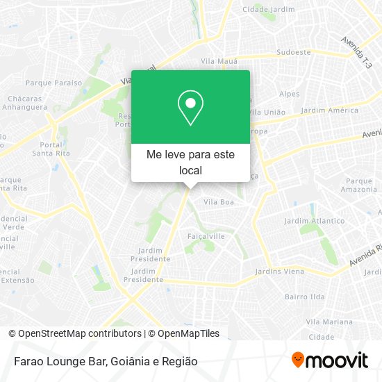 Farao Lounge Bar mapa