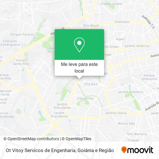 Ot Vitoy Servicos de Engenharia mapa