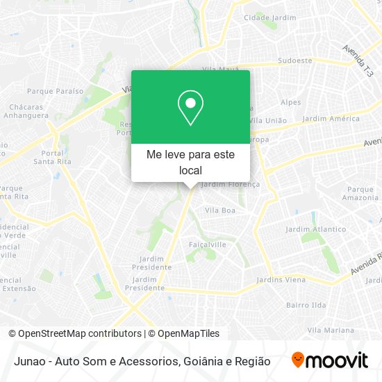 Junao - Auto Som e Acessorios mapa