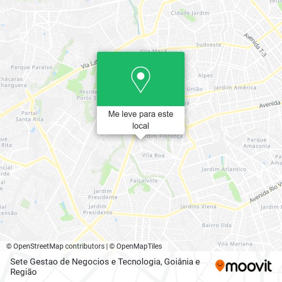 Sete Gestao de Negocios e Tecnologia mapa