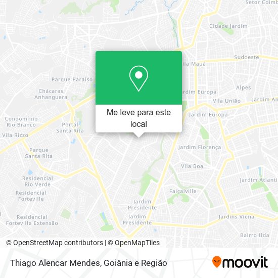 Thiago Alencar Mendes mapa