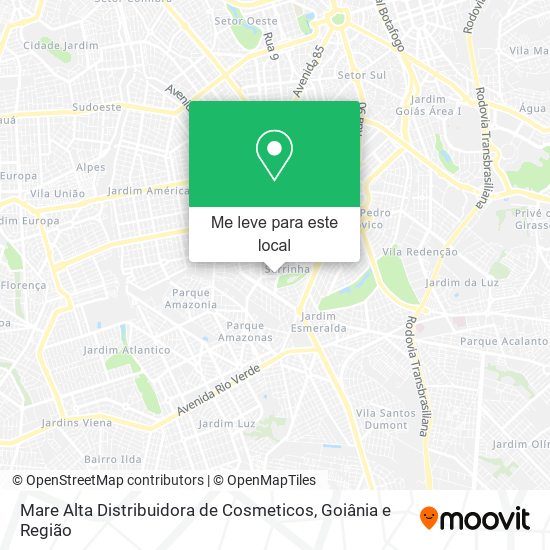 Mare Alta Distribuidora de Cosmeticos mapa