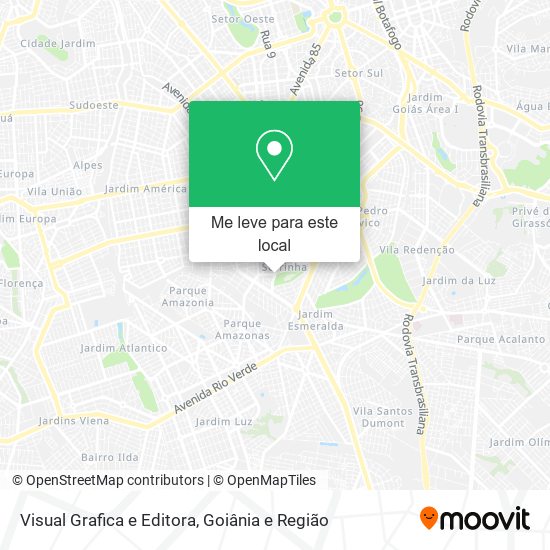 Visual Grafica e Editora mapa