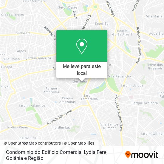 Condominio do Edificio Comercial Lydia Fere mapa