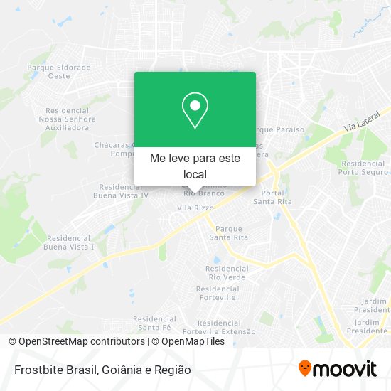 Frostbite Brasil mapa
