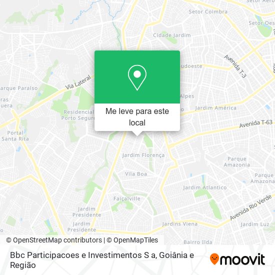 Bbc Participacoes e Investimentos S a mapa