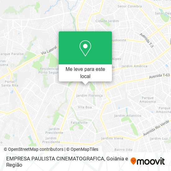 EMPRESA PAULISTA CINEMATOGRAFICA mapa