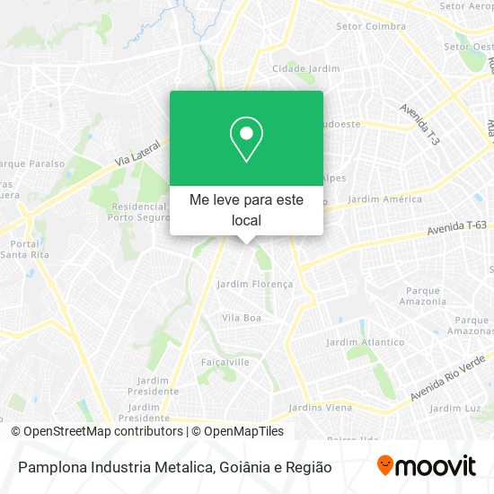 Pamplona Industria Metalica mapa
