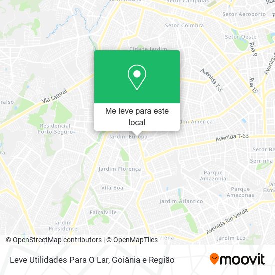 Leve Utilidades Para O Lar mapa