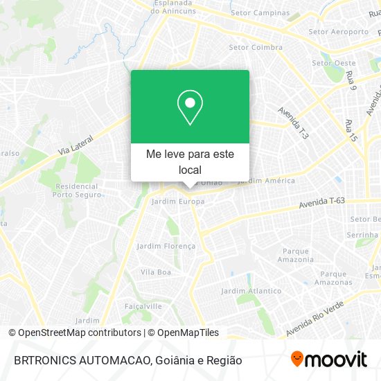 BRTRONICS AUTOMACAO mapa