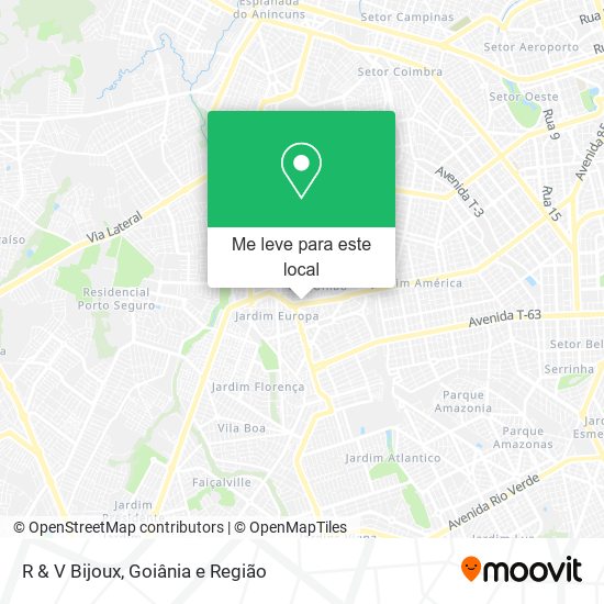 R & V Bijoux mapa