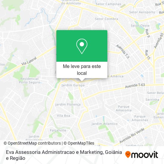 Eva Assessoria Administracao e Marketing mapa