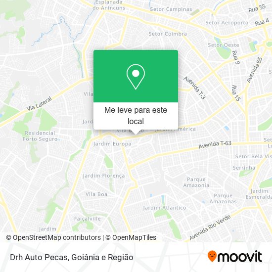 Drh Auto Pecas mapa