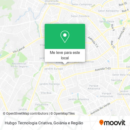 Hubgo Tecnologia Criativa mapa