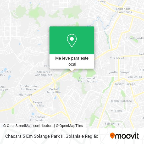 Chácara 5 Em Solange Park II mapa