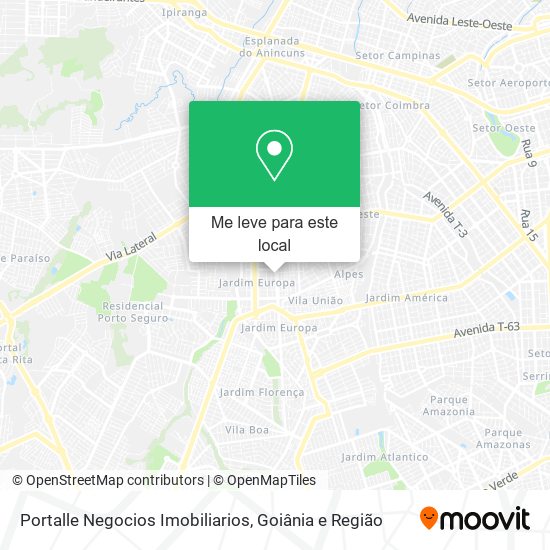 Portalle Negocios Imobiliarios mapa