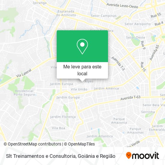 Slt Treinamentos e Consultoria mapa