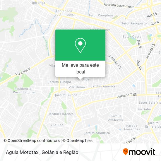 Aguia Mototaxi mapa