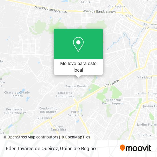 Eder Tavares de Queiroz mapa