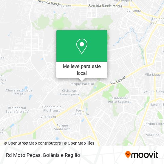 Rd Moto Peças mapa