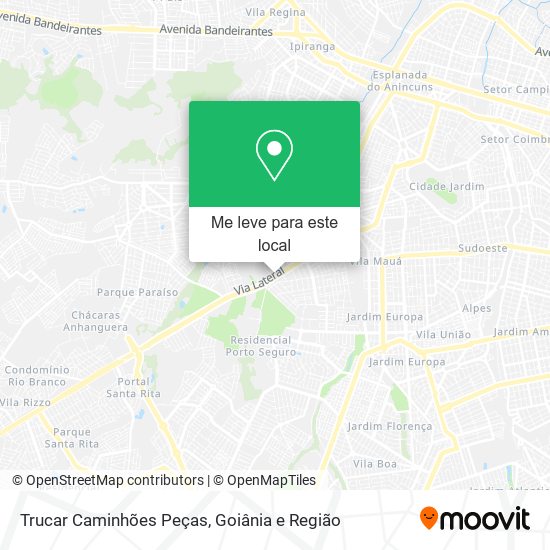 Trucar Caminhões Peças mapa