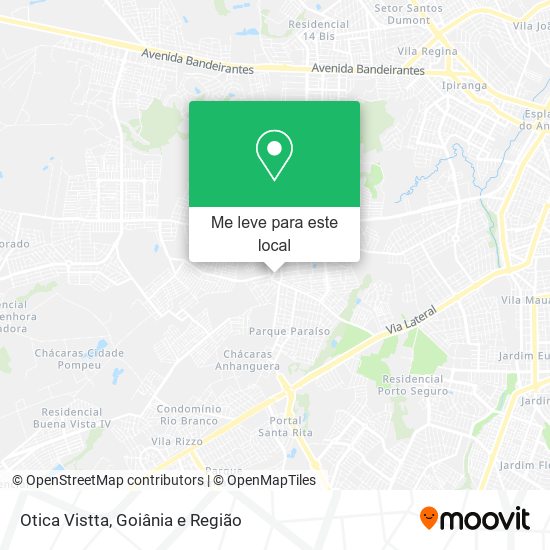 Otica Vistta mapa