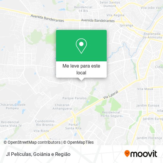 Jl Películas mapa