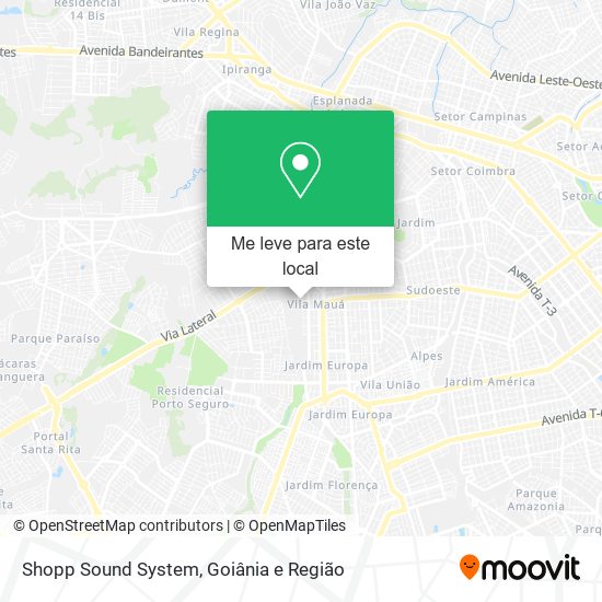 Shopp Sound System mapa