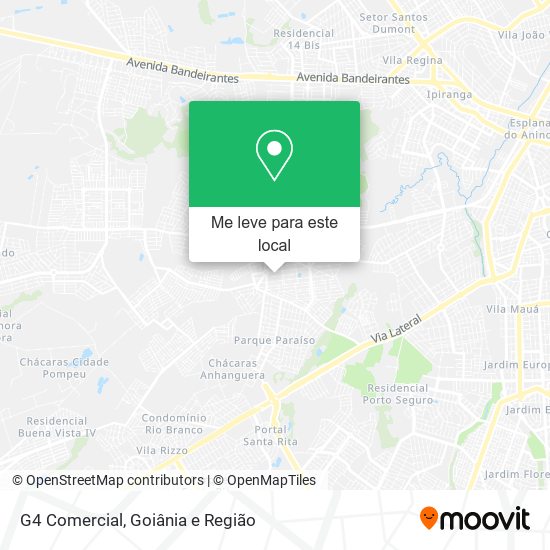 G4 Comercial mapa