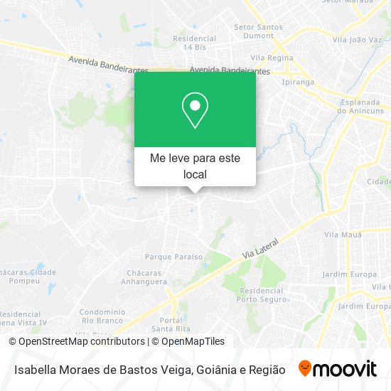Isabella Moraes de Bastos Veiga mapa