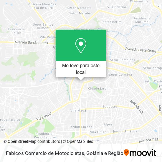 Fabico's Comercio de Motocicletas mapa