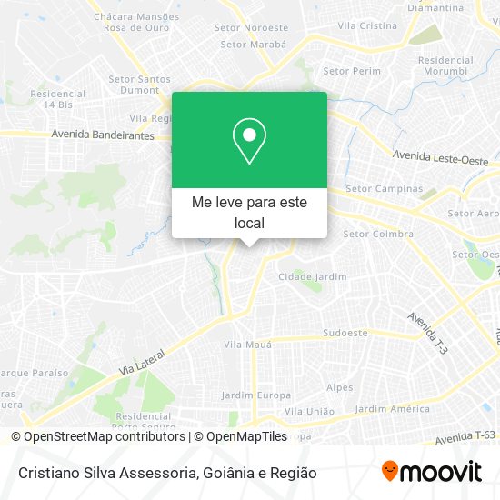 Cristiano Silva Assessoria mapa