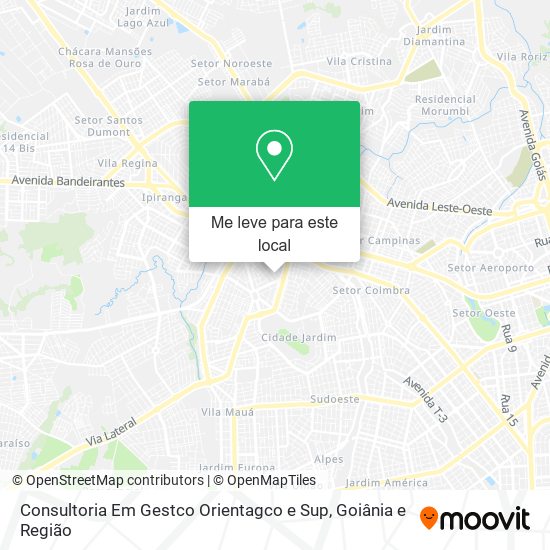 Consultoria Em Gestco Orientagco e Sup mapa