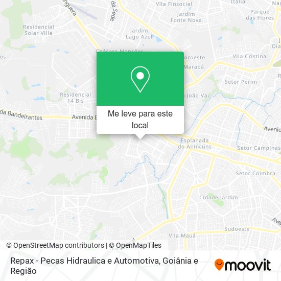 Repax - Pecas Hidraulica e Automotiva mapa