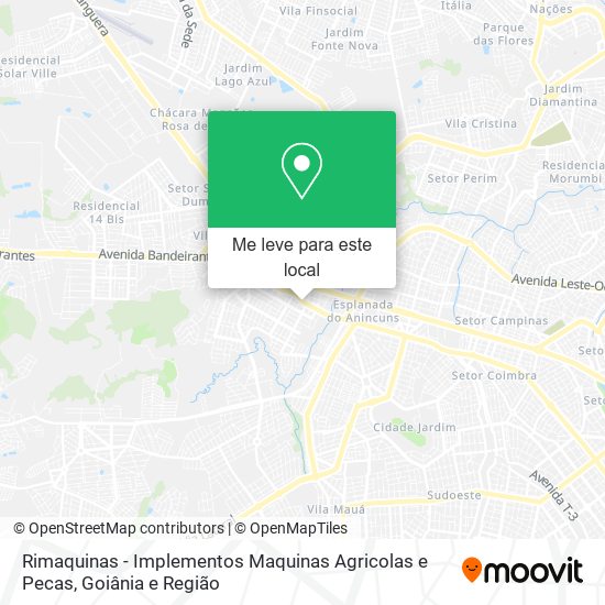 Rimaquinas - Implementos Maquinas Agricolas e Pecas mapa