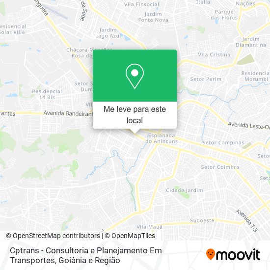 Cptrans - Consultoria e Planejamento Em Transportes mapa