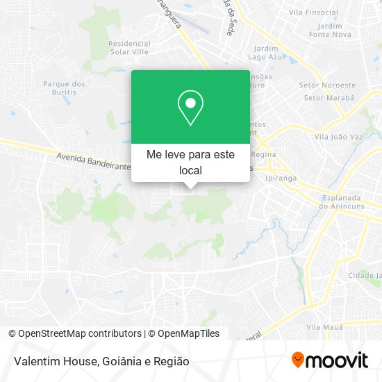 Valentim House mapa