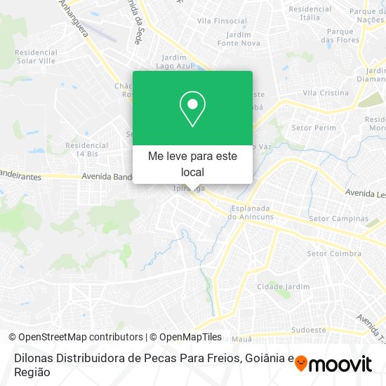 Dilonas Distribuidora de Pecas Para Freios mapa