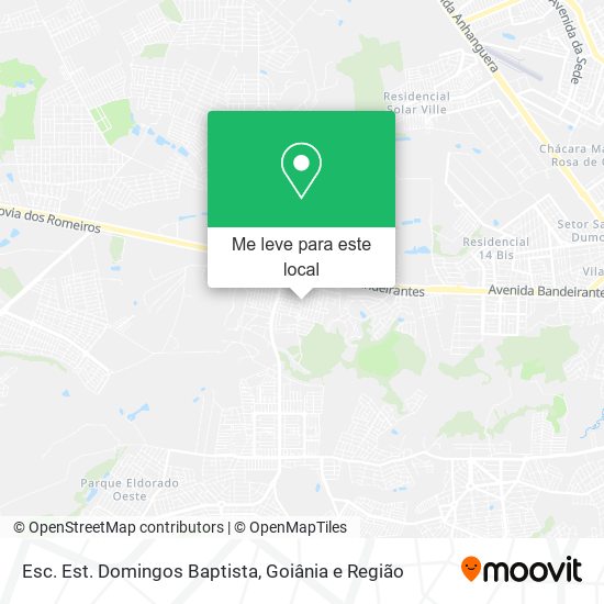 Esc. Est. Domingos Baptista mapa
