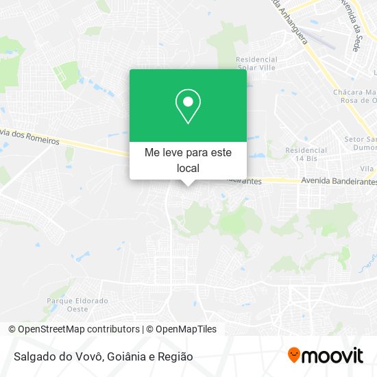 Salgado do Vovô mapa