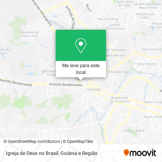 Igreja de Deus no Brasil mapa