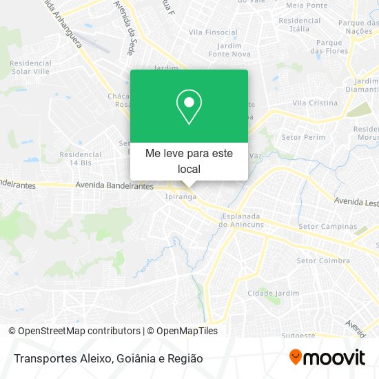 Transportes Aleixo mapa