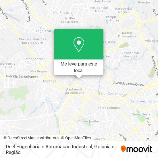 Deel Engenharia e Automacao Industrial mapa