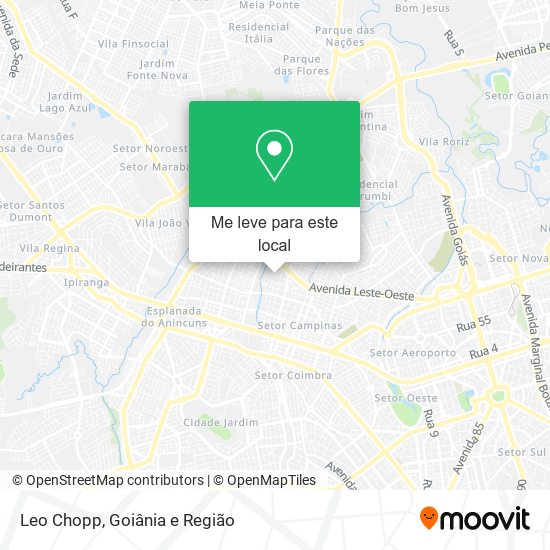 Leo Chopp mapa