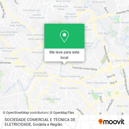 SOCIEDADE COMERCIAL E TECNICA DE ELETRICIDADE mapa