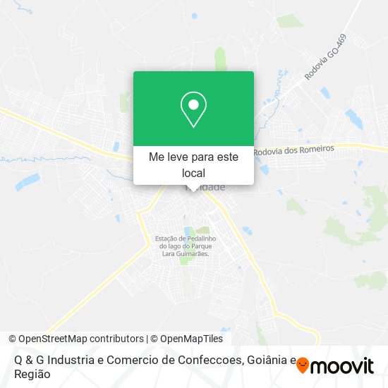 Q & G Industria e Comercio de Confeccoes mapa