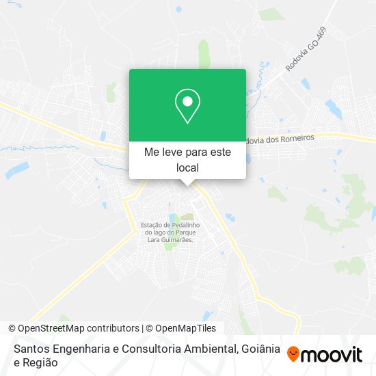 Santos Engenharia e Consultoria Ambiental mapa