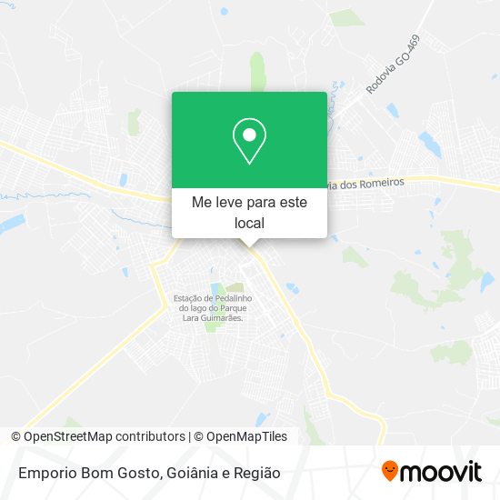 Emporio Bom Gosto mapa