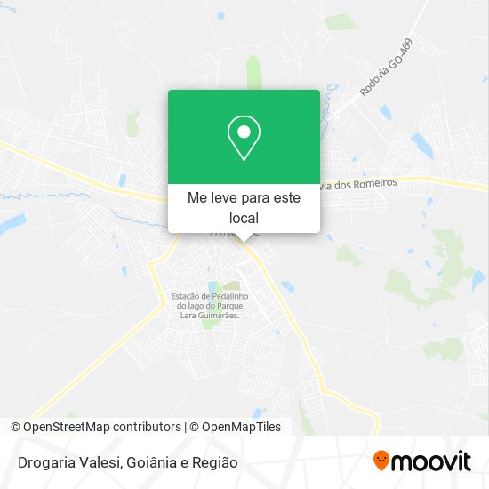 Drogaria Valesi mapa