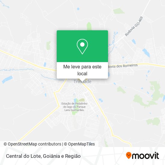 Central do Lote mapa